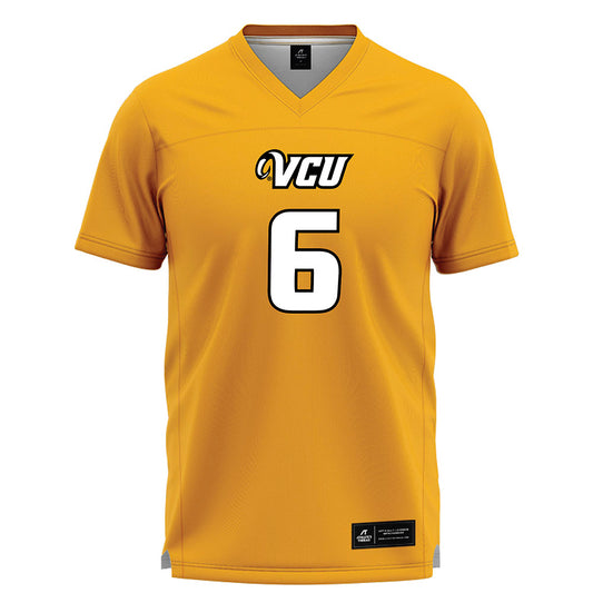 VCU - NCAA Women's Lacrosse : Bella Schrandt - Gold Lacrosse Jersey-0