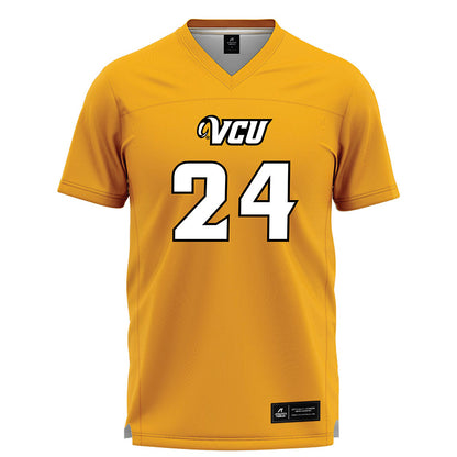 VCU - NCAA Women's Lacrosse : Chloe Weber - Gold Lacrosse Jersey-0