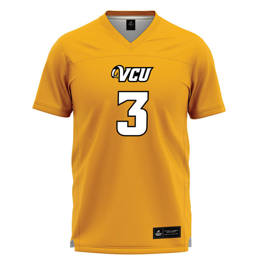 VCU - NCAA Women's Lacrosse : Lakelyn Bostian - Gold Lacrosse Jersey-0