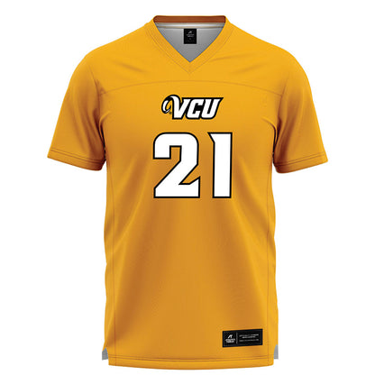 VCU - NCAA Women's Lacrosse : Lu Doyen - Gold Lacrosse Jersey-0