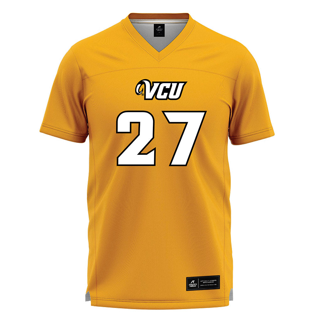 VCU - NCAA Women's Lacrosse : Natalie Wirth - Gold Lacrosse Jersey-0