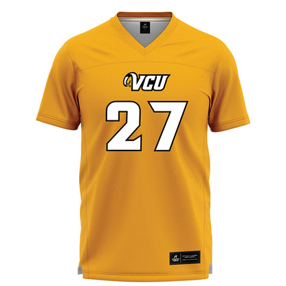 VCU - NCAA Women's Lacrosse : Natalie Wirth - Gold Lacrosse Jersey-0