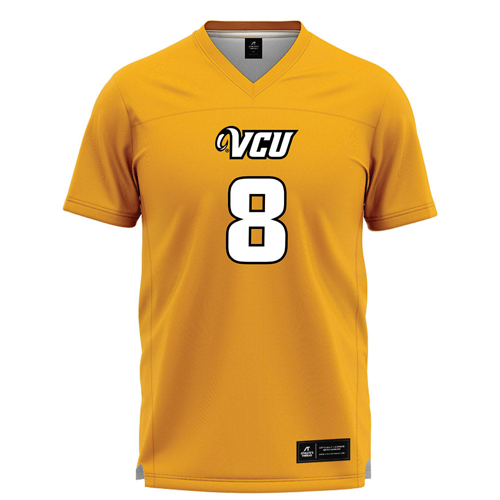 VCU - NCAA Women's Lacrosse : Kate Moore - Gold Lacrosse Jersey-0