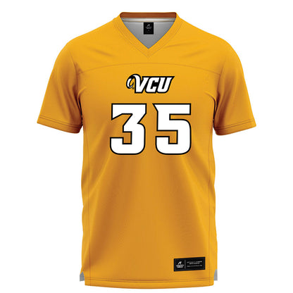 VCU - NCAA Women's Lacrosse : Ava Carrillo - Gold Lacrosse Jersey-0