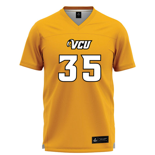VCU - NCAA Women's Lacrosse : Ava Carrillo - Gold Lacrosse Jersey-0