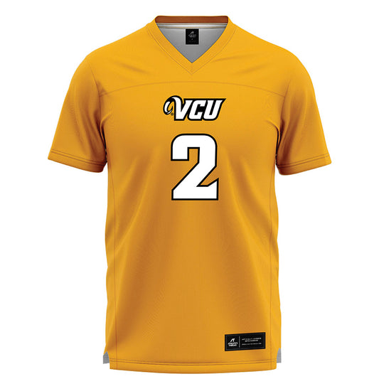 VCU - NCAA Women's Lacrosse : Gianna Naples - Gold Lacrosse Jersey-0