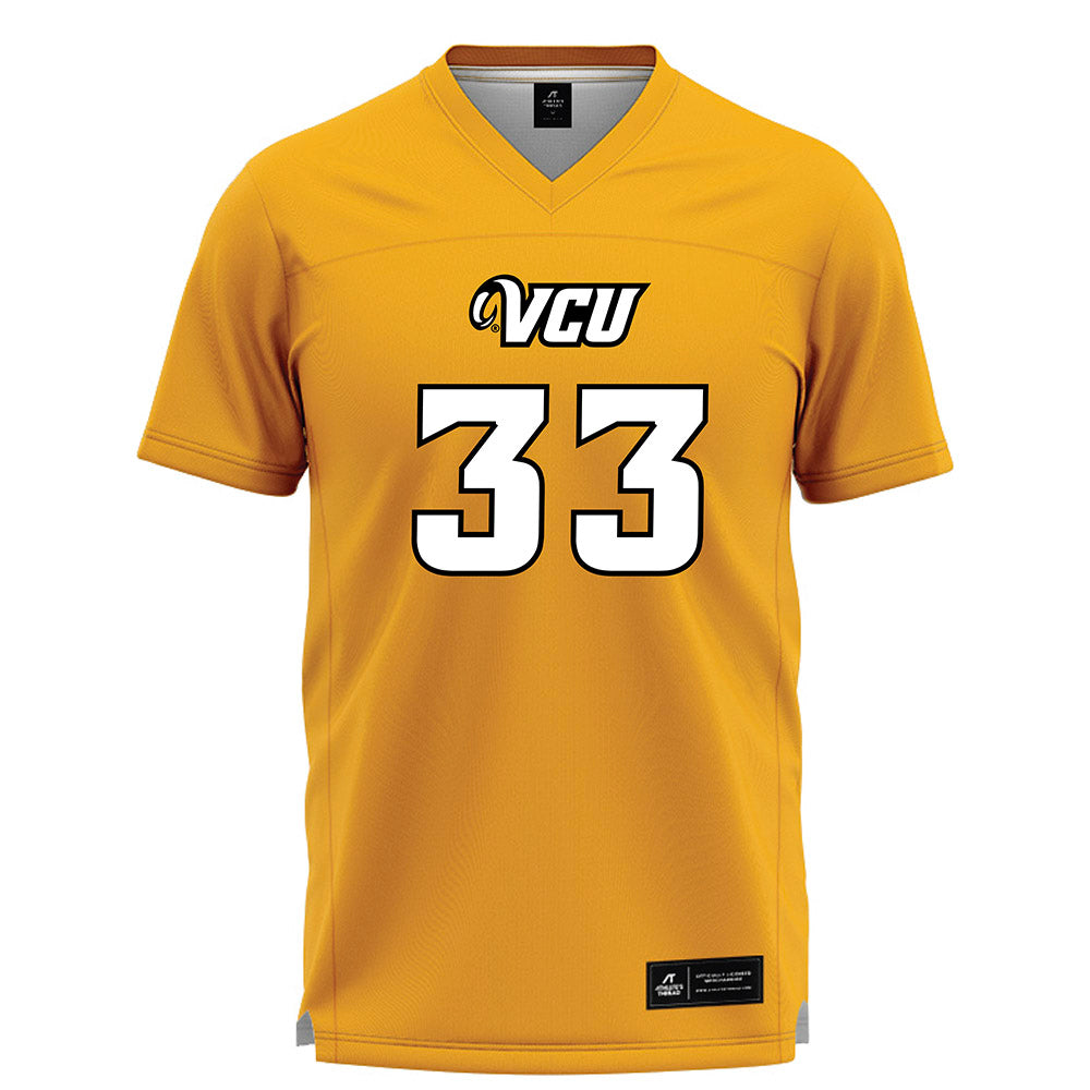 VCU - NCAA Women's Lacrosse : Sam Palmer - Gold Lacrosse Jersey-0
