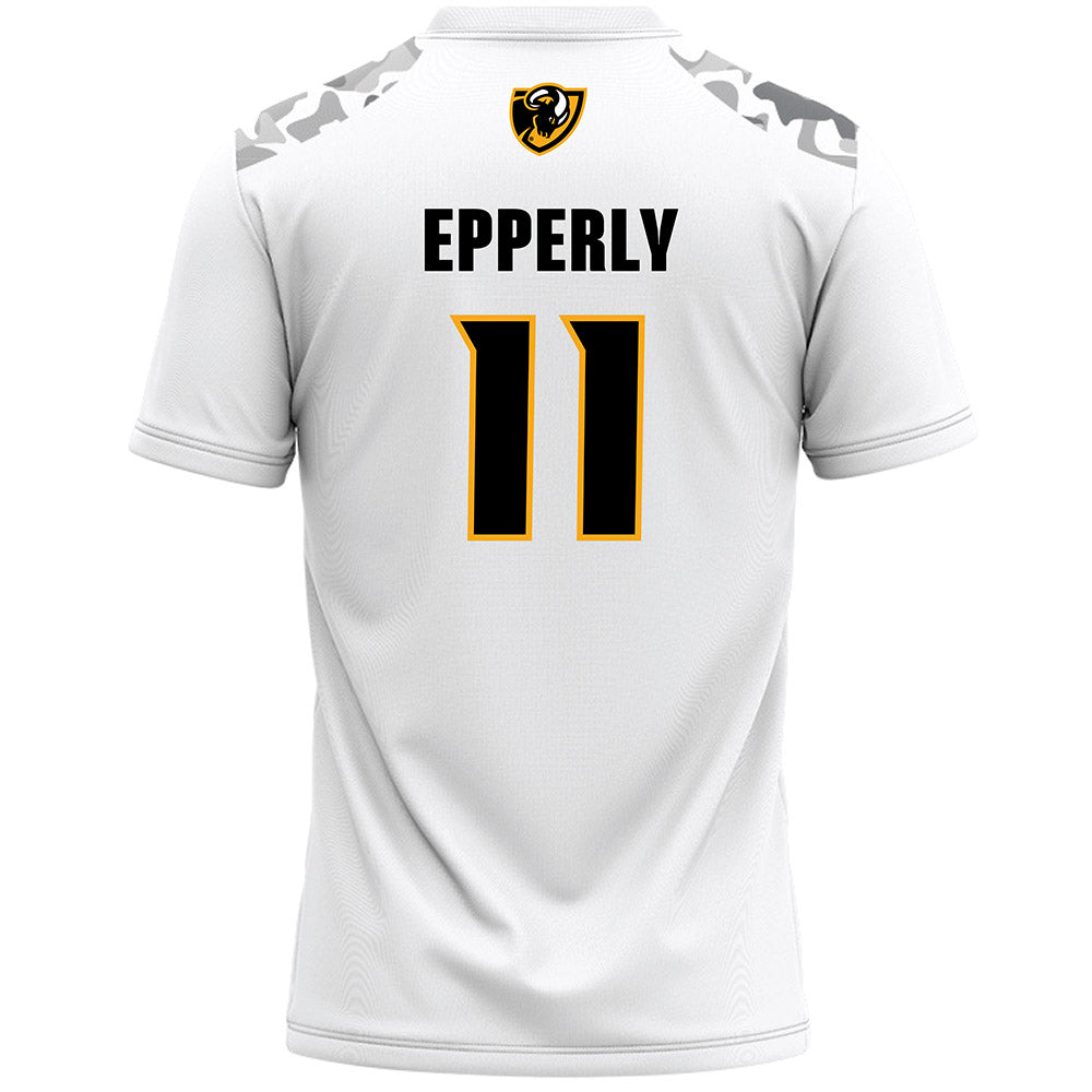 VCU - NCAA Women's Lacrosse : Kenson Epperly - White Lacrosse Jersey-1