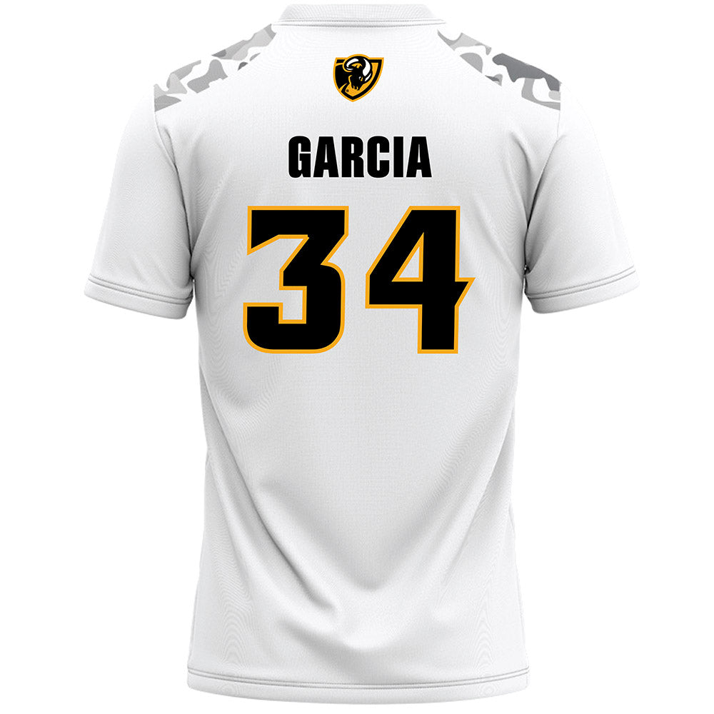 VCU - NCAA Women's Lacrosse : Elizabeth Garcia - White Lacrosse Jersey-1