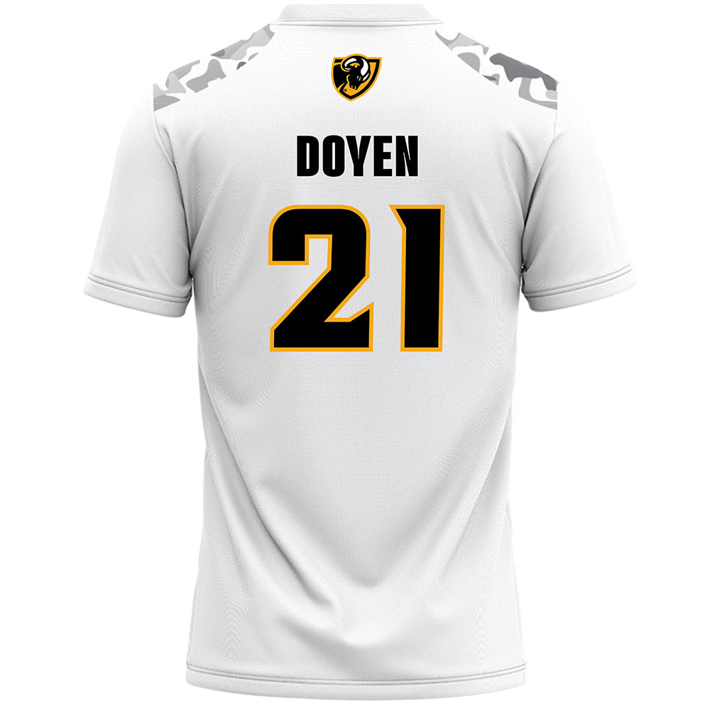 VCU - NCAA Women's Lacrosse : Lu Doyen - White Lacrosse Jersey-1