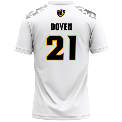 VCU - NCAA Women's Lacrosse : Lu Doyen - White Lacrosse Jersey-1