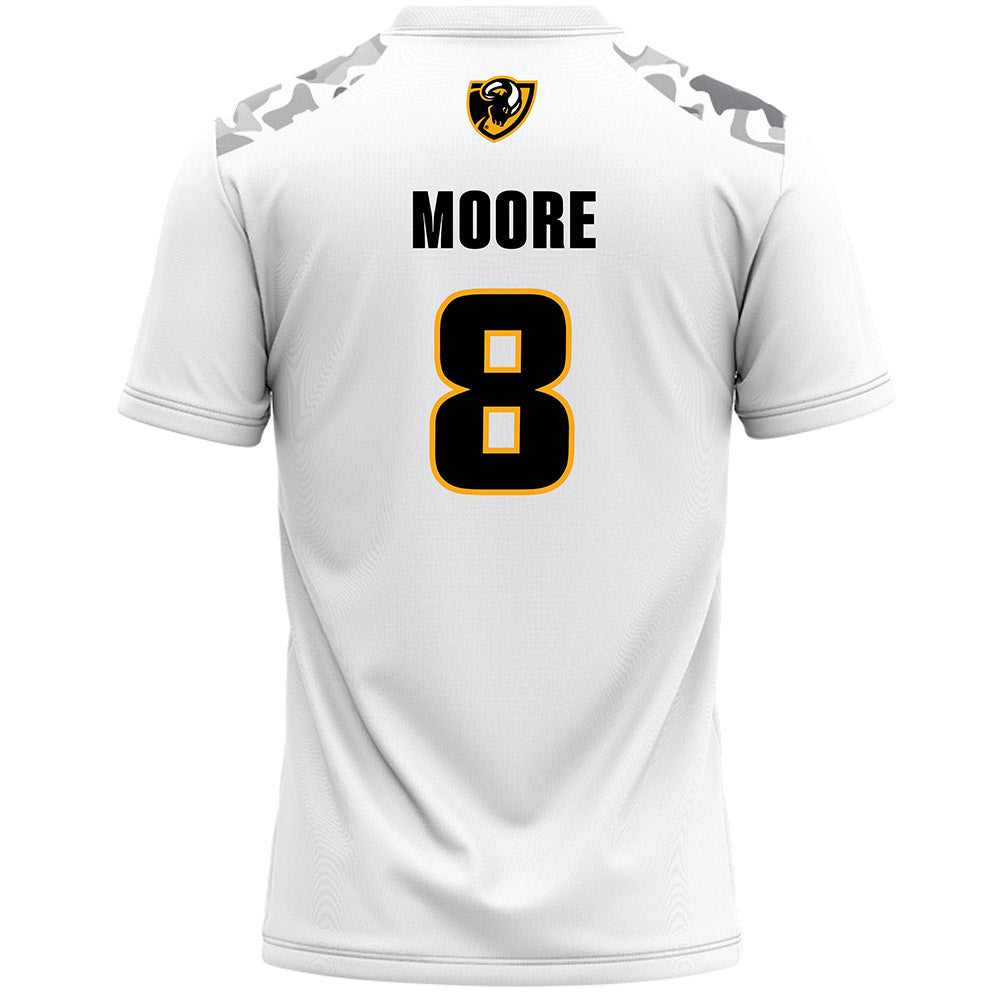 VCU - NCAA Women's Lacrosse : Kate Moore - White Lacrosse Jersey-1