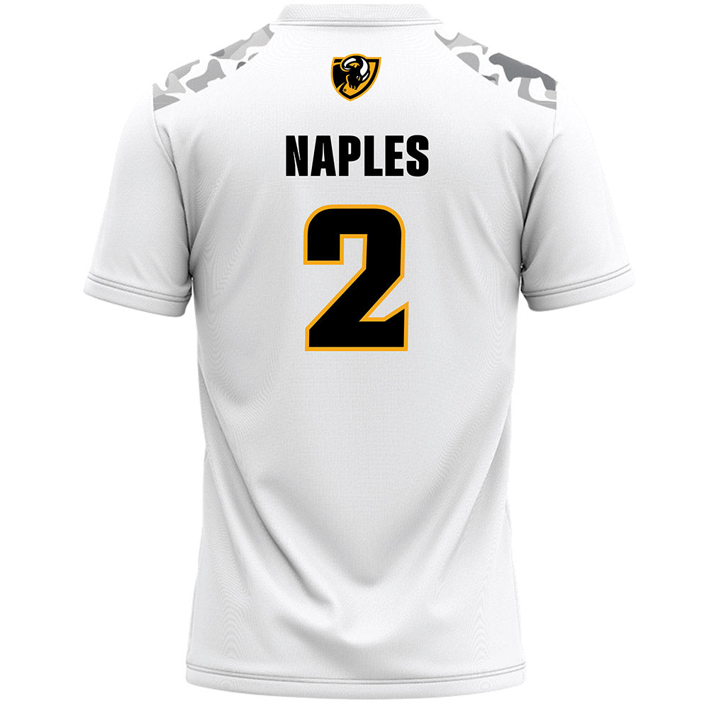 VCU - NCAA Women's Lacrosse : Gianna Naples - White Lacrosse Jersey-1