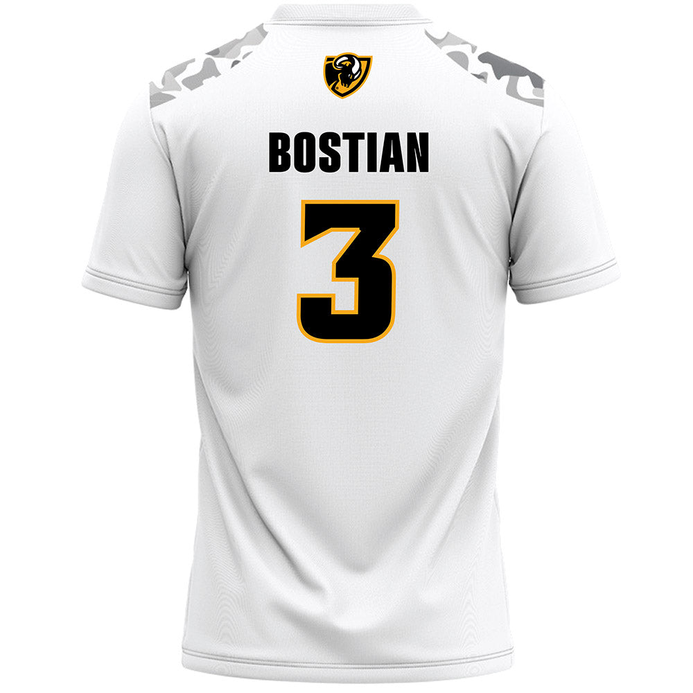 VCU - NCAA Women's Lacrosse : Lakelyn Bostian - White Lacrosse Jersey-1