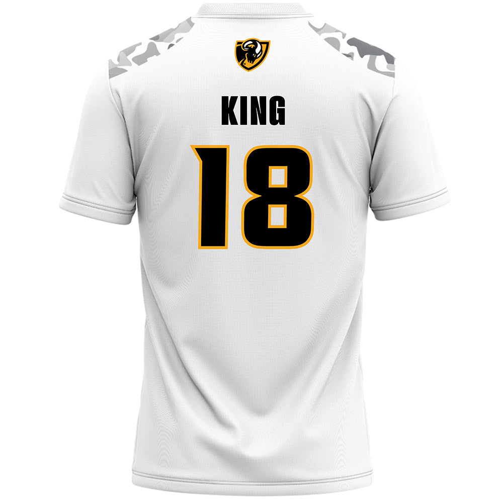 VCU - NCAA Women's Lacrosse : Chloe King - White Lacrosse Jersey-1