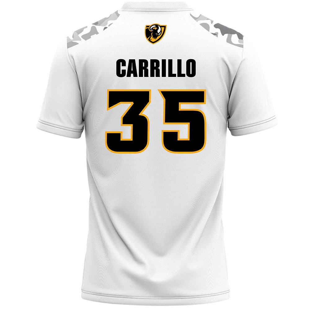 VCU - NCAA Women's Lacrosse : Ava Carrillo - White Lacrosse Jersey-1