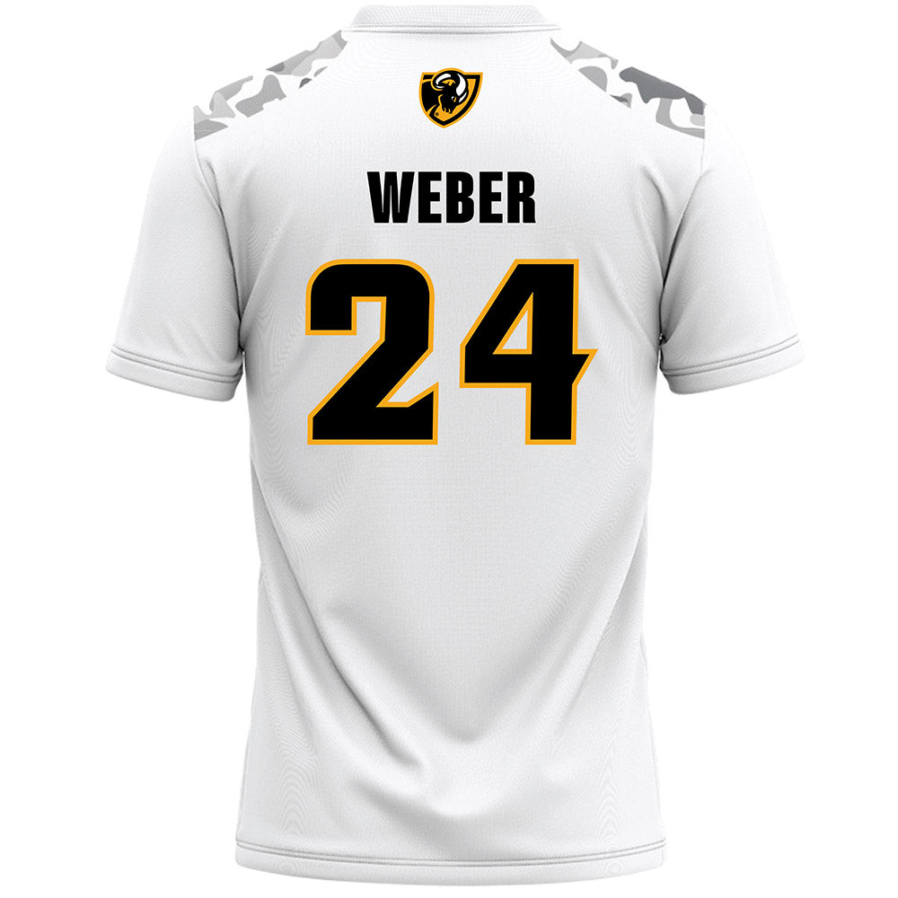 VCU - NCAA Women's Lacrosse : Chloe Weber - White Lacrosse Jersey-1