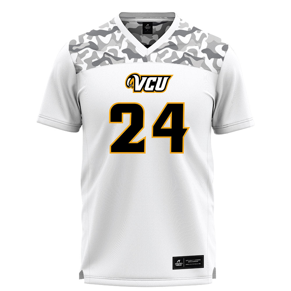 VCU - NCAA Women's Lacrosse : Chloe Weber - White Lacrosse Jersey-0