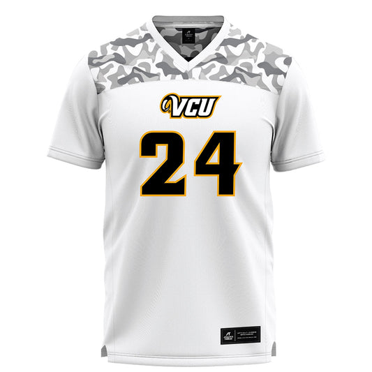 VCU - NCAA Women's Lacrosse : Chloe Weber - White Lacrosse Jersey-0
