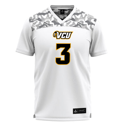 VCU - NCAA Women's Lacrosse : Lakelyn Bostian - White Lacrosse Jersey-0