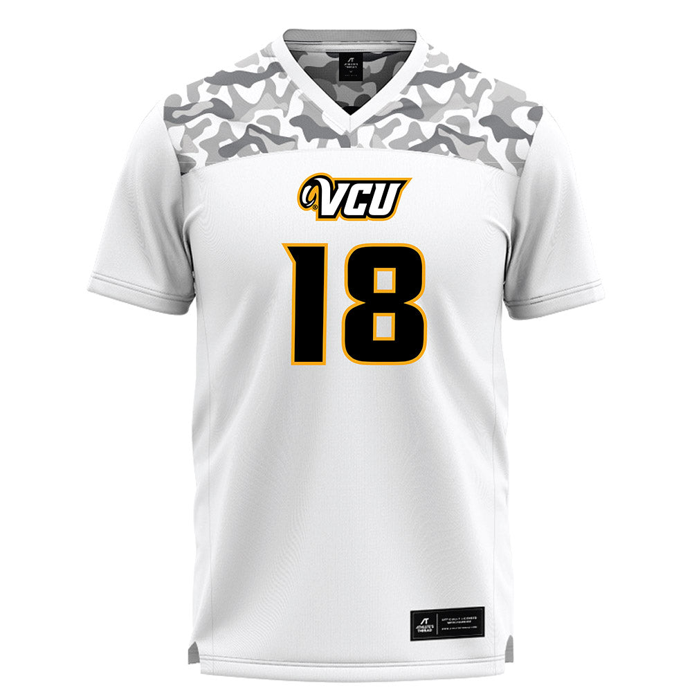 VCU - NCAA Women's Lacrosse : Chloe King - White Lacrosse Jersey-0