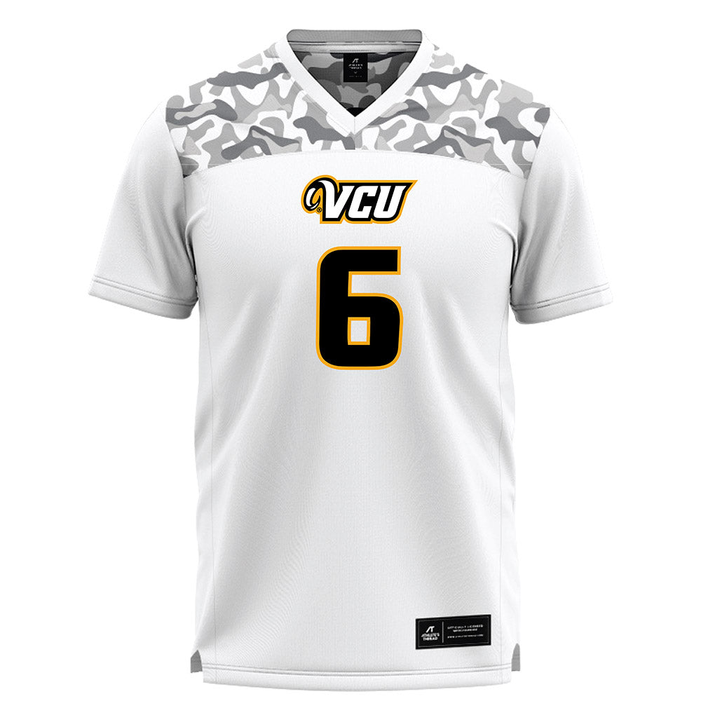 VCU - NCAA Women's Lacrosse : Bella Schrandt - White Lacrosse Jersey-0