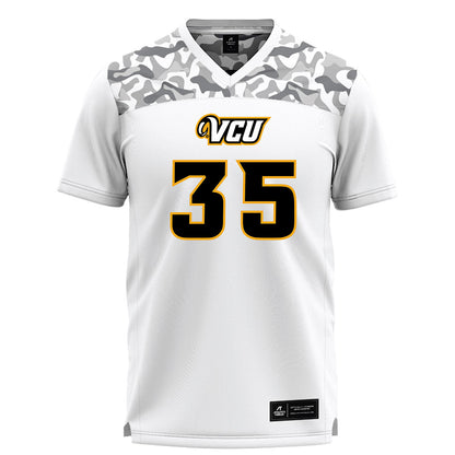 VCU - NCAA Women's Lacrosse : Ava Carrillo - White Lacrosse Jersey-0