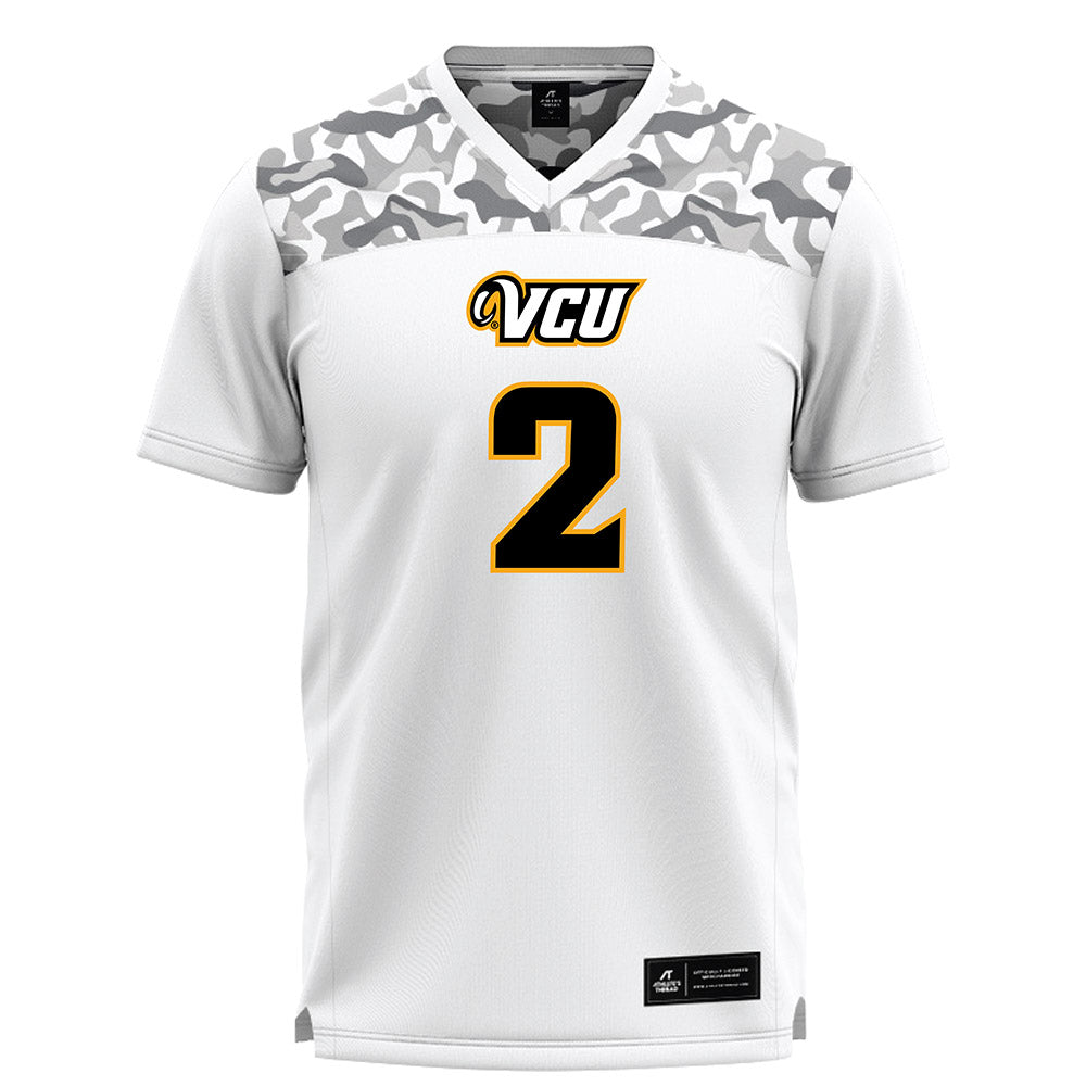 VCU - NCAA Women's Lacrosse : Gianna Naples - White Lacrosse Jersey-0