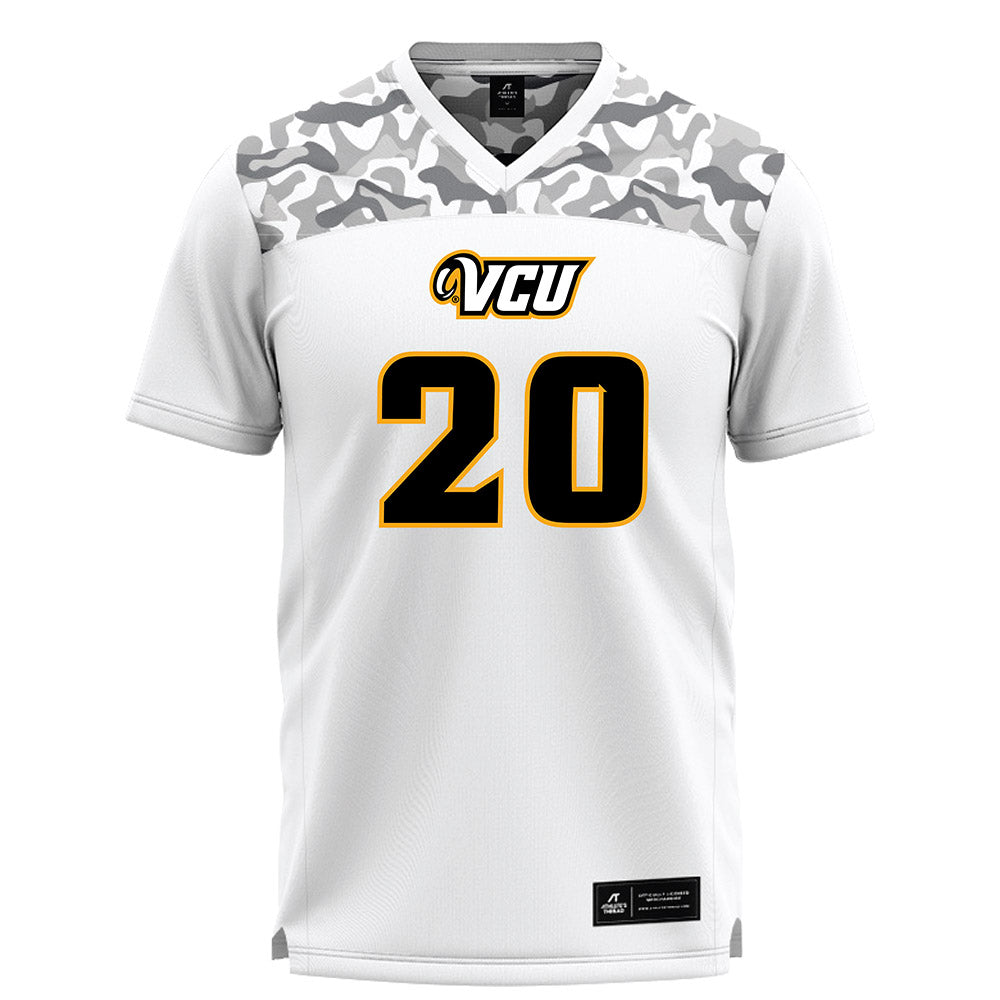VCU - NCAA Women's Lacrosse : Julia Pollard - White Lacrosse Jersey-0