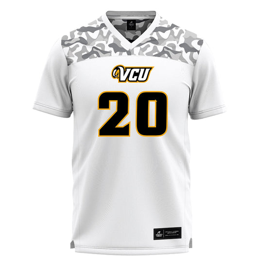 VCU - NCAA Women's Lacrosse : Julia Pollard - White Lacrosse Jersey-0
