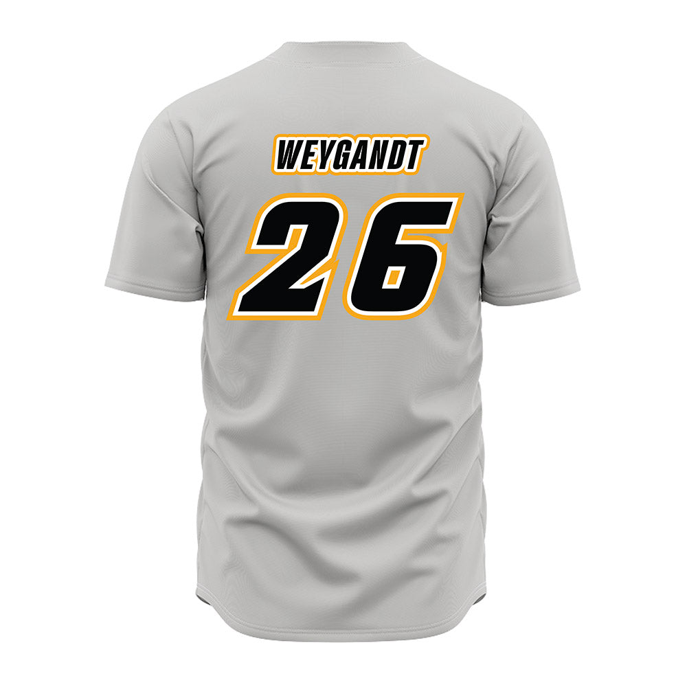 VCU - NCAA Baseball : Cooper Weygandt - Grey Jersey-1