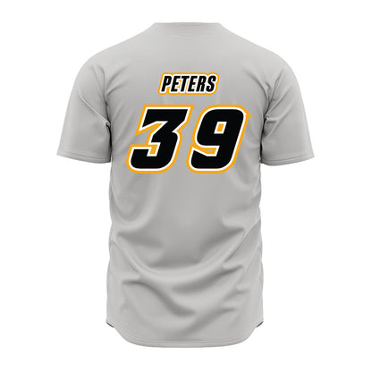 VCU - NCAA Baseball : Zachary Peters - Grey Jersey-1