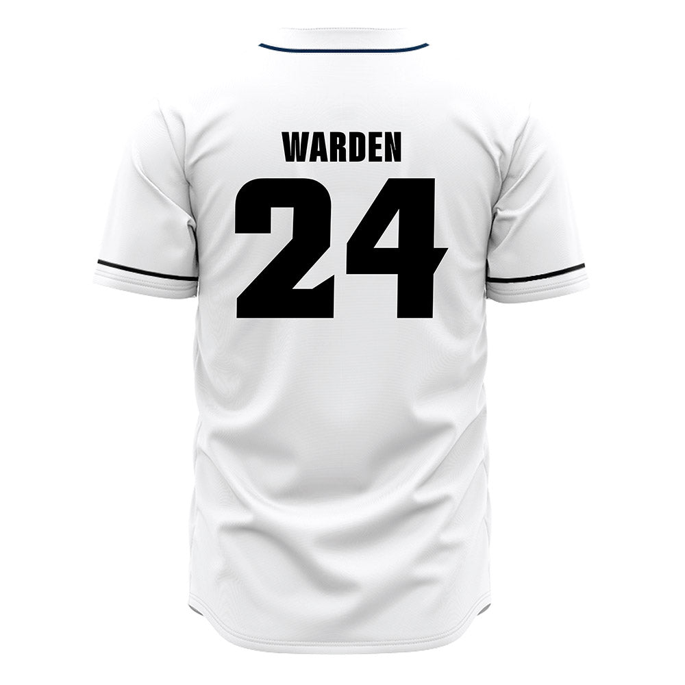 VCU - NCAA Baseball : Alec Warden - White Jersey-1