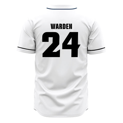 VCU - NCAA Baseball : Alec Warden - White Jersey-1