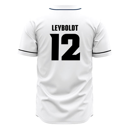 VCU - NCAA Baseball : Brody Leyboldt - White Jersey-1