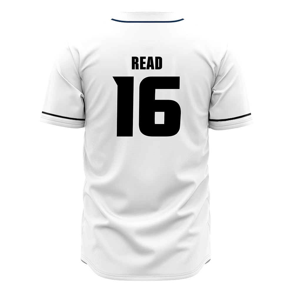 VCU - NCAA Baseball : Edward Read - White Jersey-1