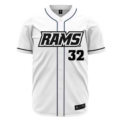 VCU - NCAA Baseball : Dawson Newman - White Jersey-0