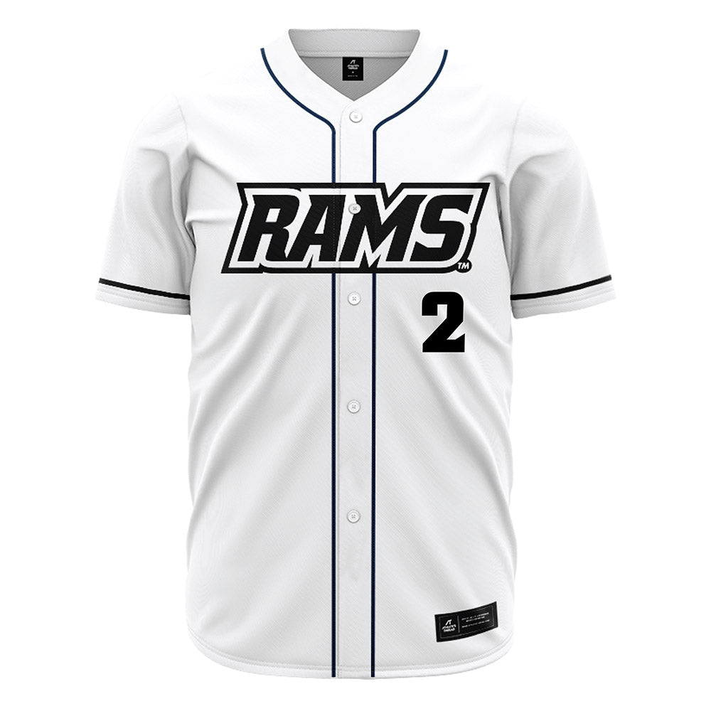 VCU - NCAA Baseball : Brendan Horne - White Jersey-0