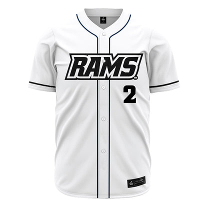 VCU - NCAA Baseball : Brendan Horne - White Jersey-0