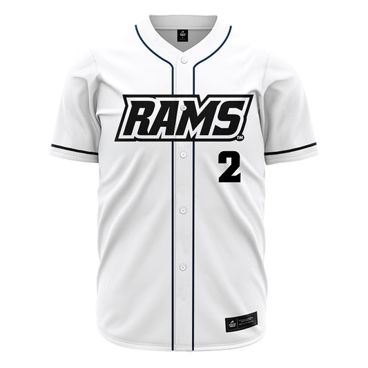 VCU - NCAA Baseball : Brendan Horne - White Jersey-0