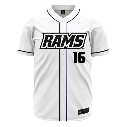 VCU - NCAA Baseball : Owen Tappy - White Jersey