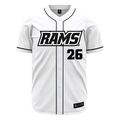 VCU - NCAA Baseball : Cooper Weygandt - White Jersey-0