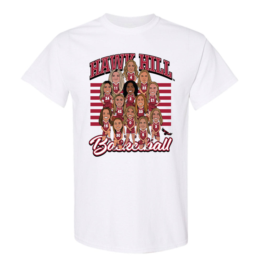 St. Joe's - NCAA Women's Basketball : T-Shirt Team Caricature