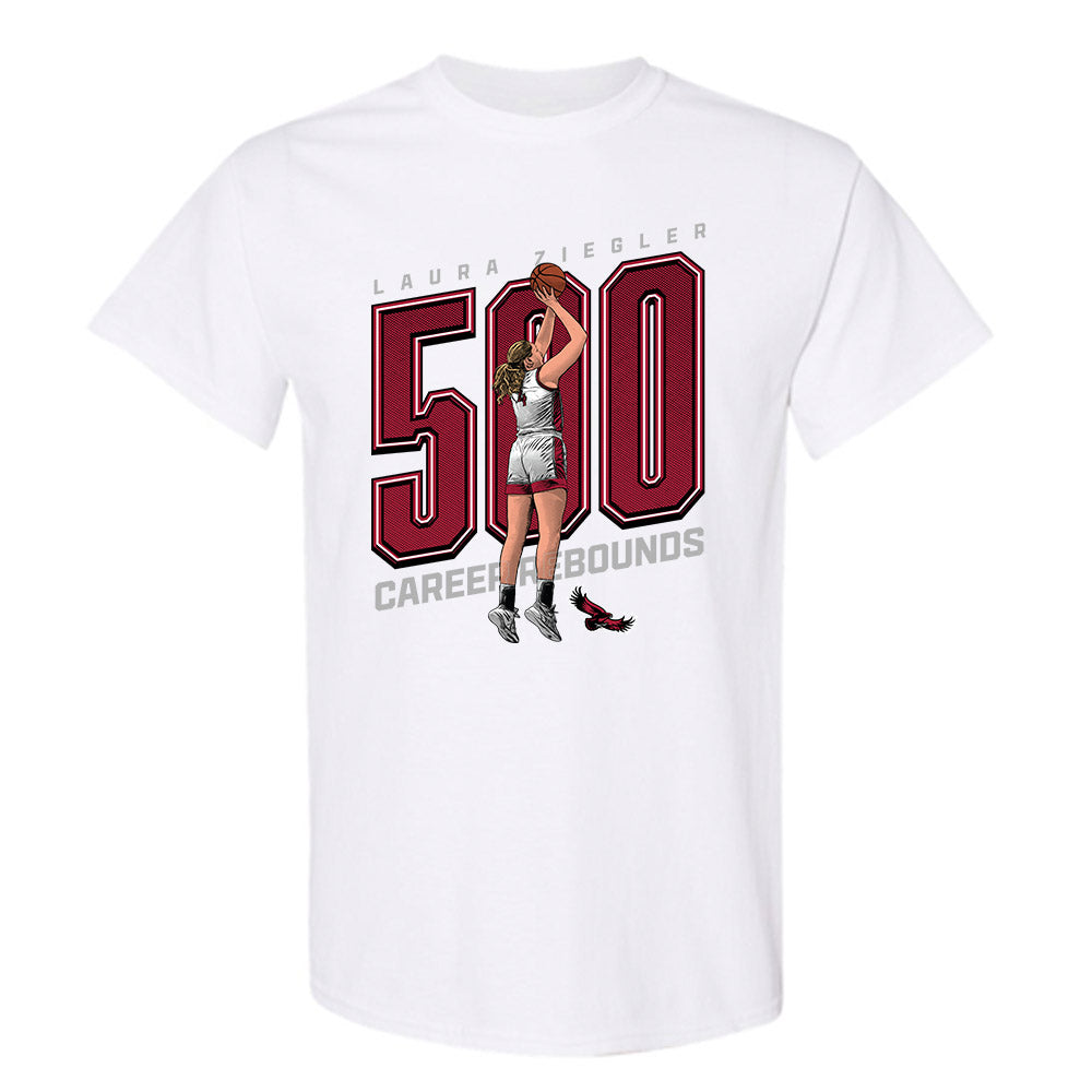 St. Joe's - NCAA Women's Basketball : Laura Ziegler - T-Shirt Individual Caricature