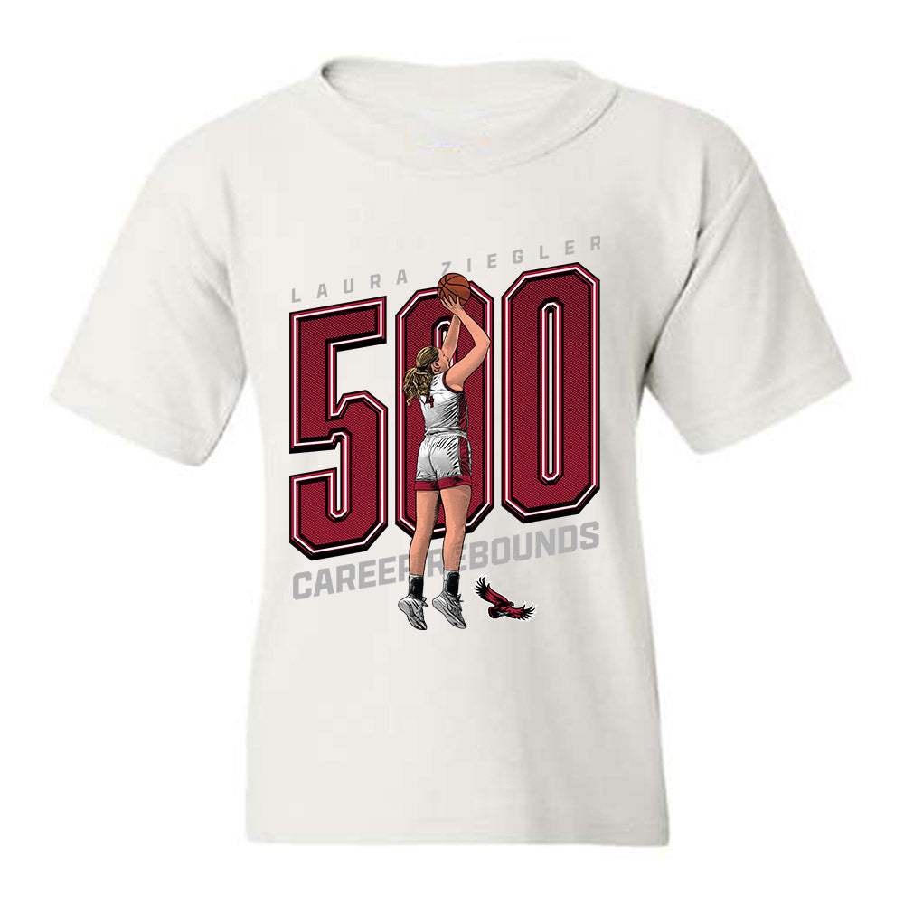 St. Joe's - NCAA Women's Basketball : Laura Ziegler - Youth T-Shirt Individual Caricature