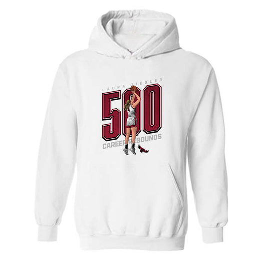 St. Joe's - NCAA Women's Basketball : Laura Ziegler - Hooded Sweatshirt Individual Caricature