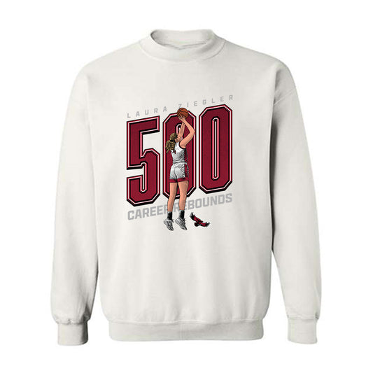 St. Joe's - NCAA Women's Basketball : Laura Ziegler - Crewneck Sweatshirt Individual Caricature