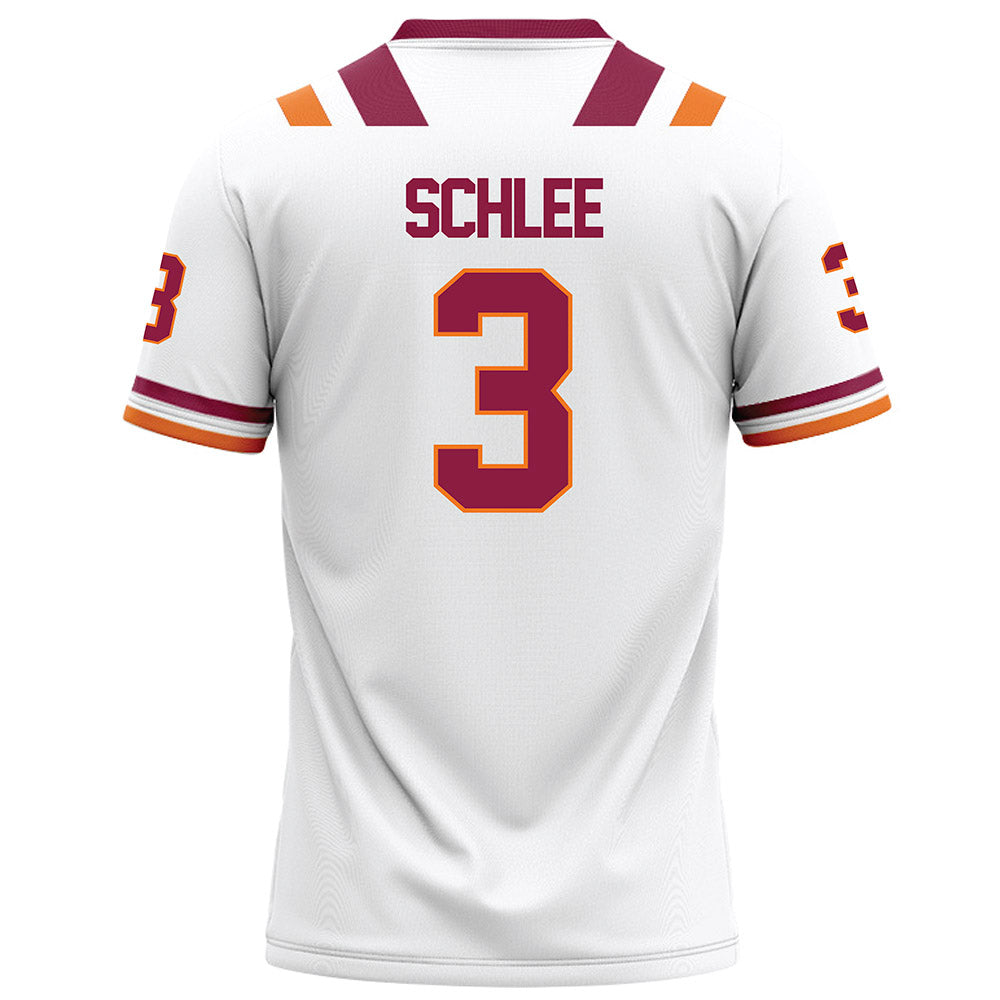 Virginia Tech - NCAA Football : Collin Schlee - White Football Jersey