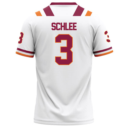 Virginia Tech - NCAA Football : Collin Schlee - White Football Jersey