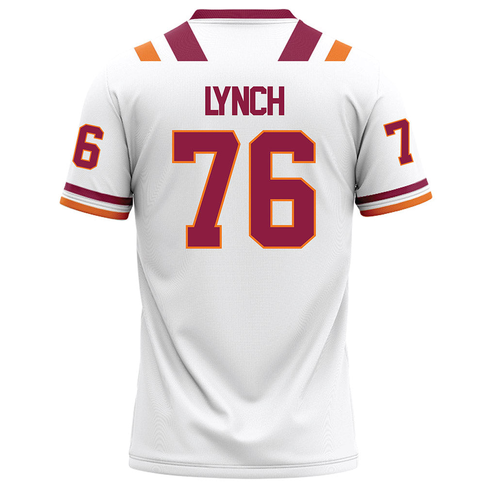 Virginia Tech - NCAA Football : Aidan Lynch - White Football Jersey-1